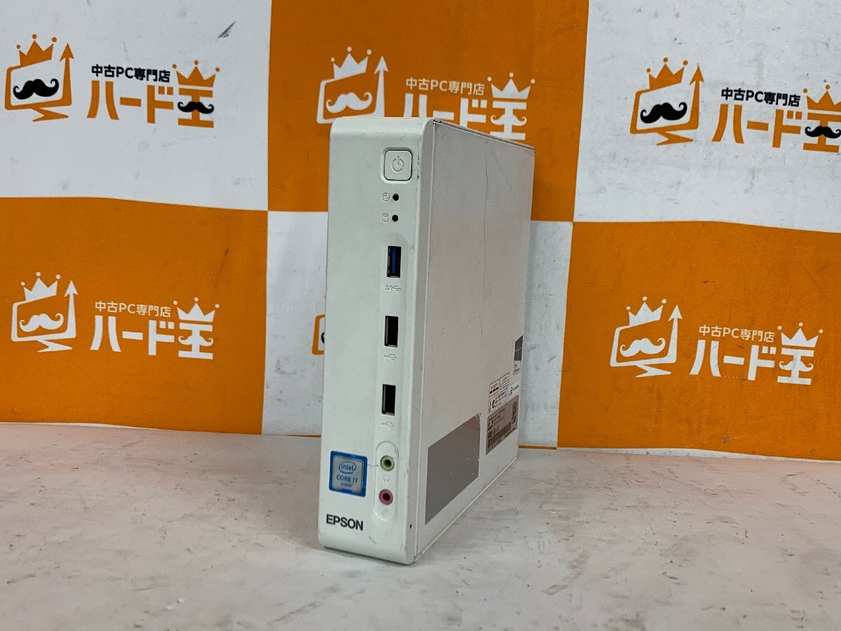 【ハード王】1円～/デスク/EPSON Endeavor ST180E/Corei7-6700T/4GB/ストレージ無/6641-B23