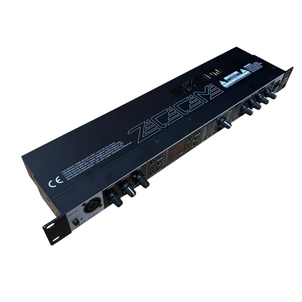 ZOOM RFX-2200 デジタルリバーブ マルチエフェクト ズーム 音響機器 PA