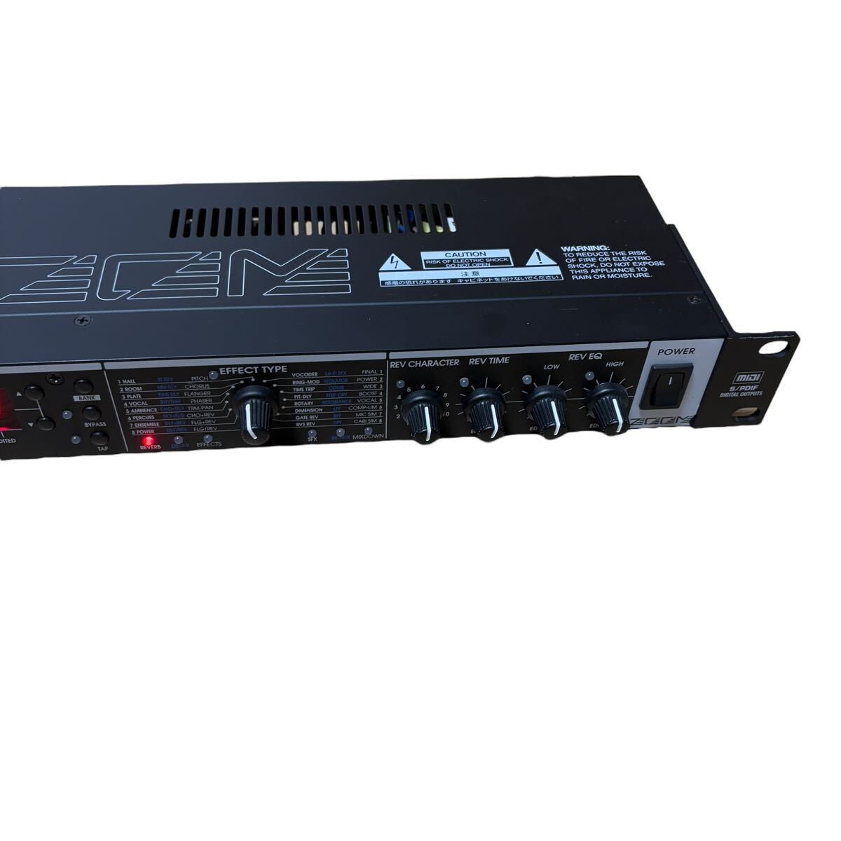 ZOOM RFX-2200 デジタルリバーブ マルチエフェクト ズーム 音響機器 PA