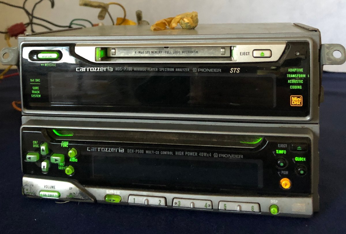 ☆ジャンク品☆カーオーディオ MDS-P700 / DEH-P500 PIONEER Carrozzeria