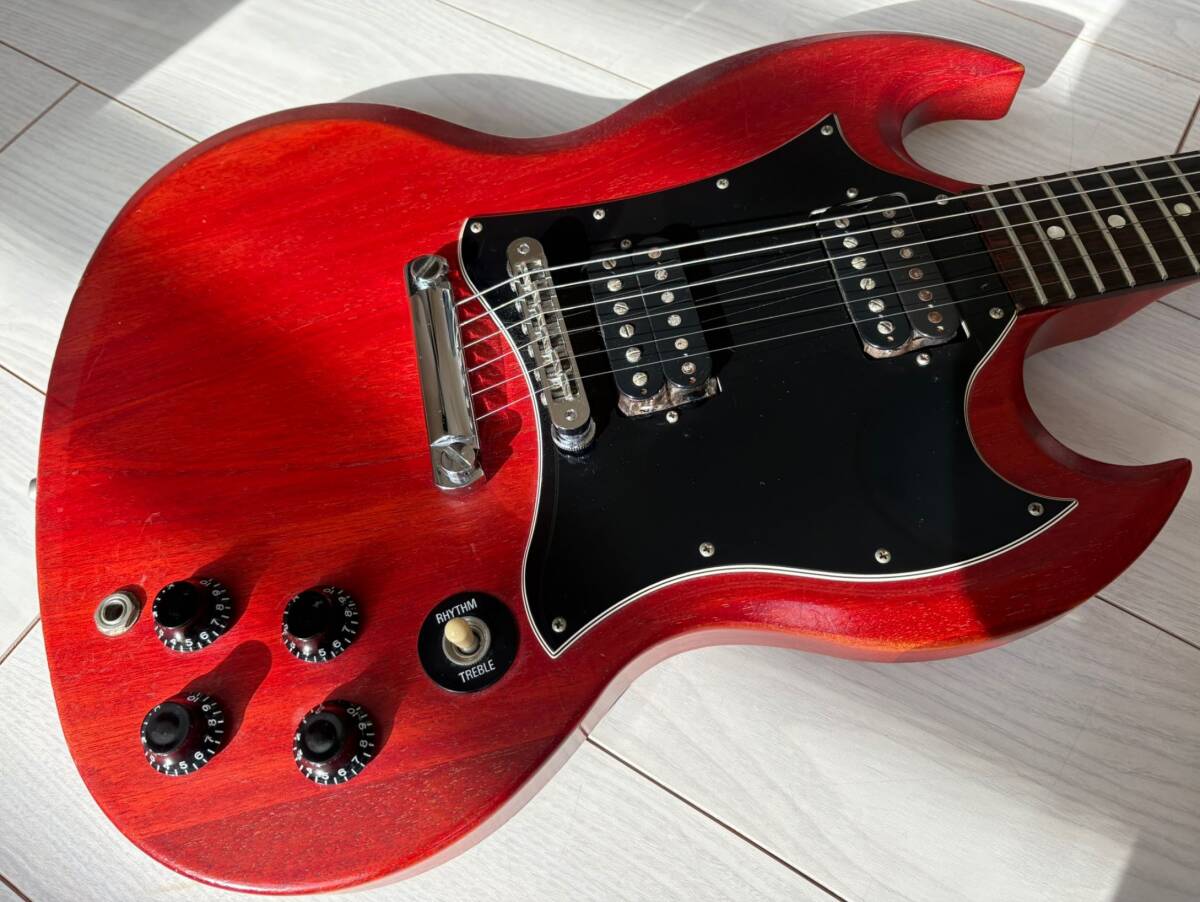 ☆Gibson SG 2001 Cherry ソフトケース付き！ ジャンク扱い SG Gibson