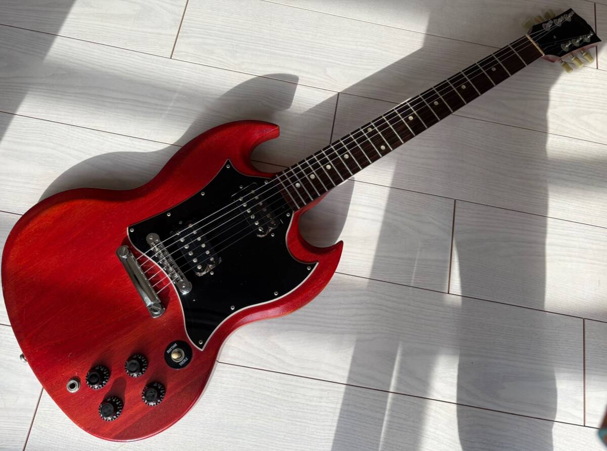 ☆Gibson SG 2001 Cherry ソフトケース付き！ ジャンク扱い SG Gibson