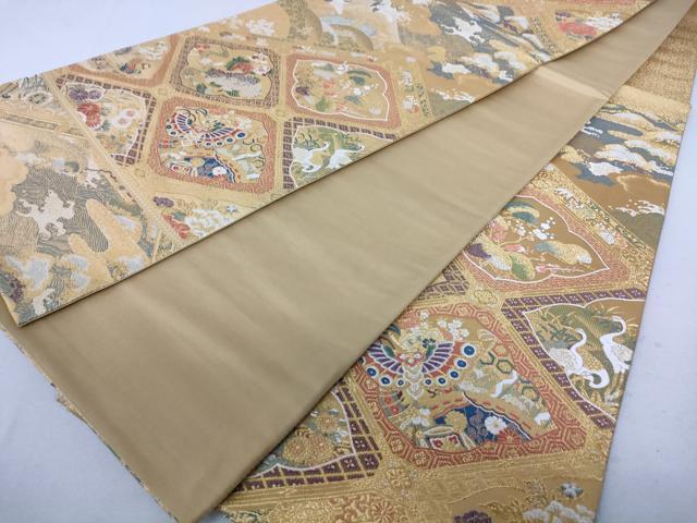 袋帯 濃紺地 金糸 華文様 楽天市場】≪15%OFF/スーパーSALE≫酒井守 
