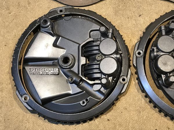 CBX400F フロントインボードリング フロントディスクカバー 当時物