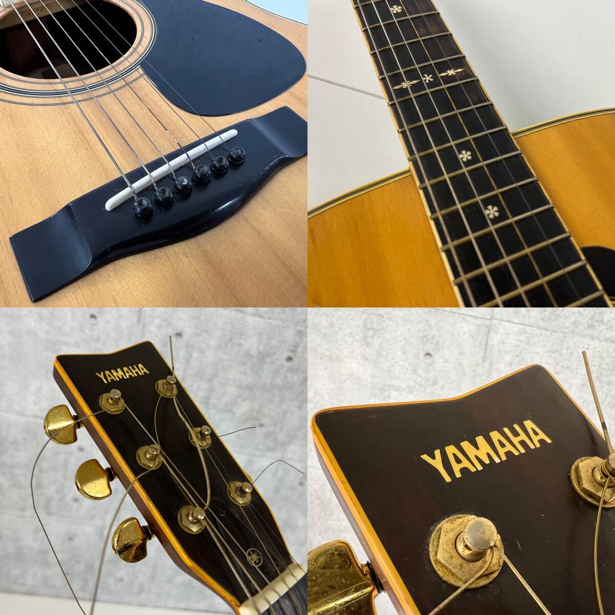 中古品【80年代 YAMAHA ヤマハ FG-401B】FGシリーズトップグレード え 