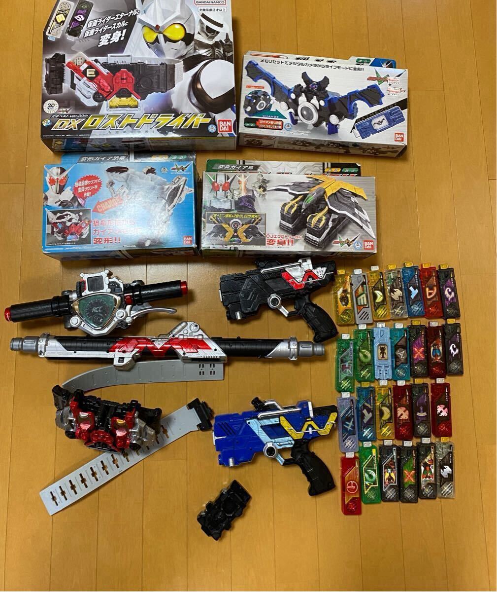大人気，送料無料 仮面ライダーＷ DXダブルドライバー 玩具まとめ(仮面ライダー)｜売買されたオークション情報、yahooの商品情報をアーカイブ公開 - オークファン 仮面ライダー