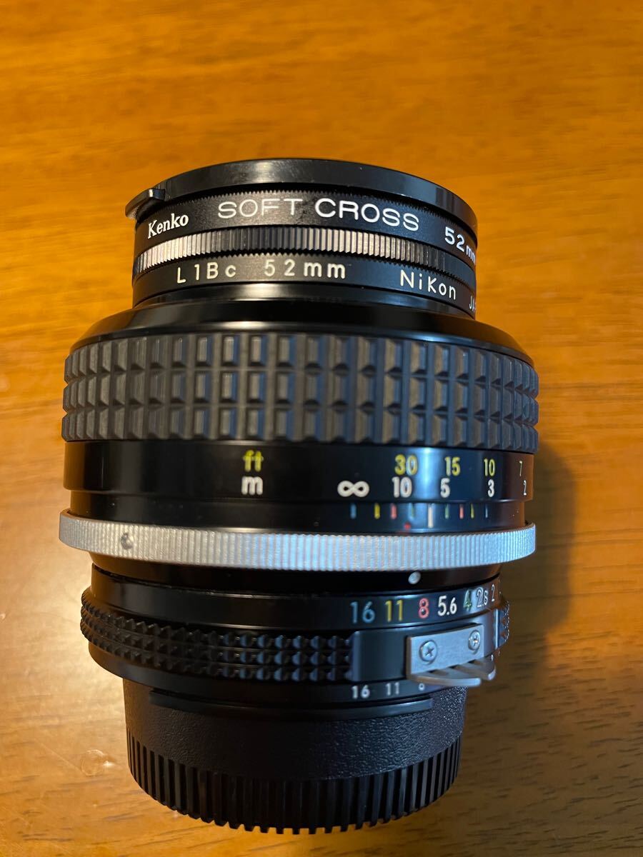 Nikon NIKKOR 55mm F1.2 単焦点レンズ MF Nikon NIKKOR f⁄1.2