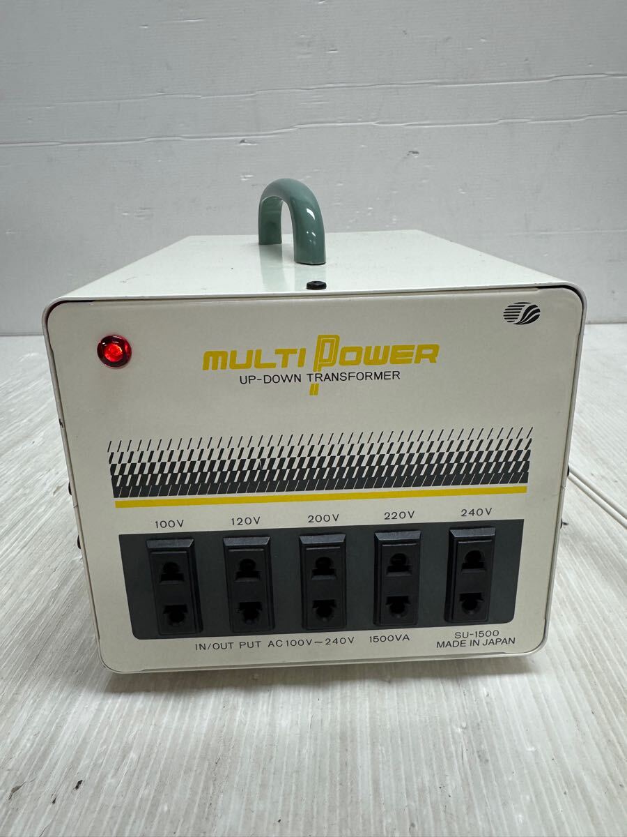 日本製・高品質 SWALLOW ELECTRIC MULTI POWER UP-DOWN TRANSFORMER