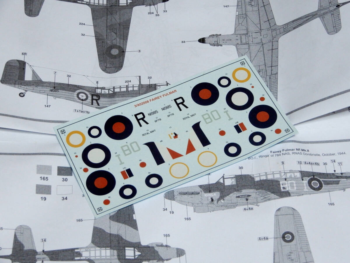 イギリス海軍★フェアリー・フルマー★エアフィックス１／７２_4