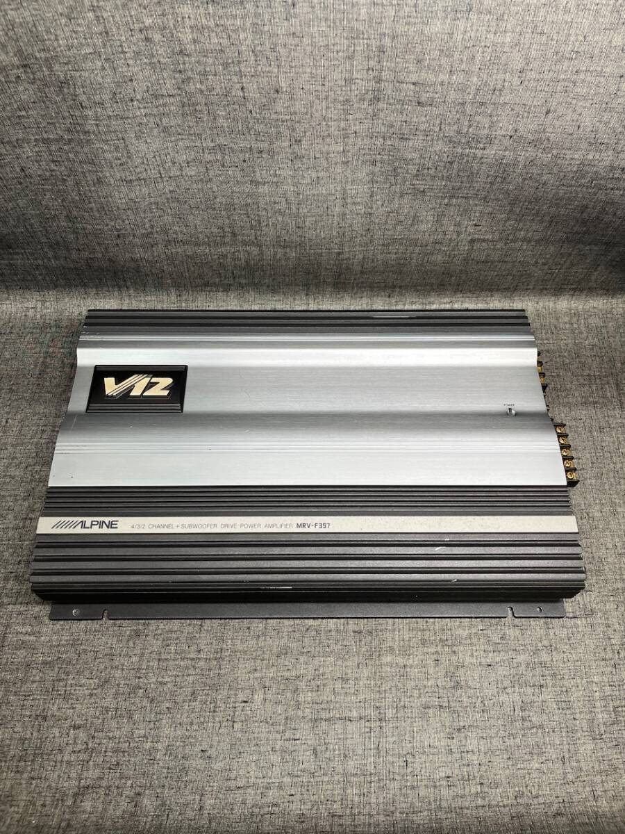 ☆アルパイン MRV-F357 V12 パワーアンプ 4/3/2CH☆ MRV-F357 パワー