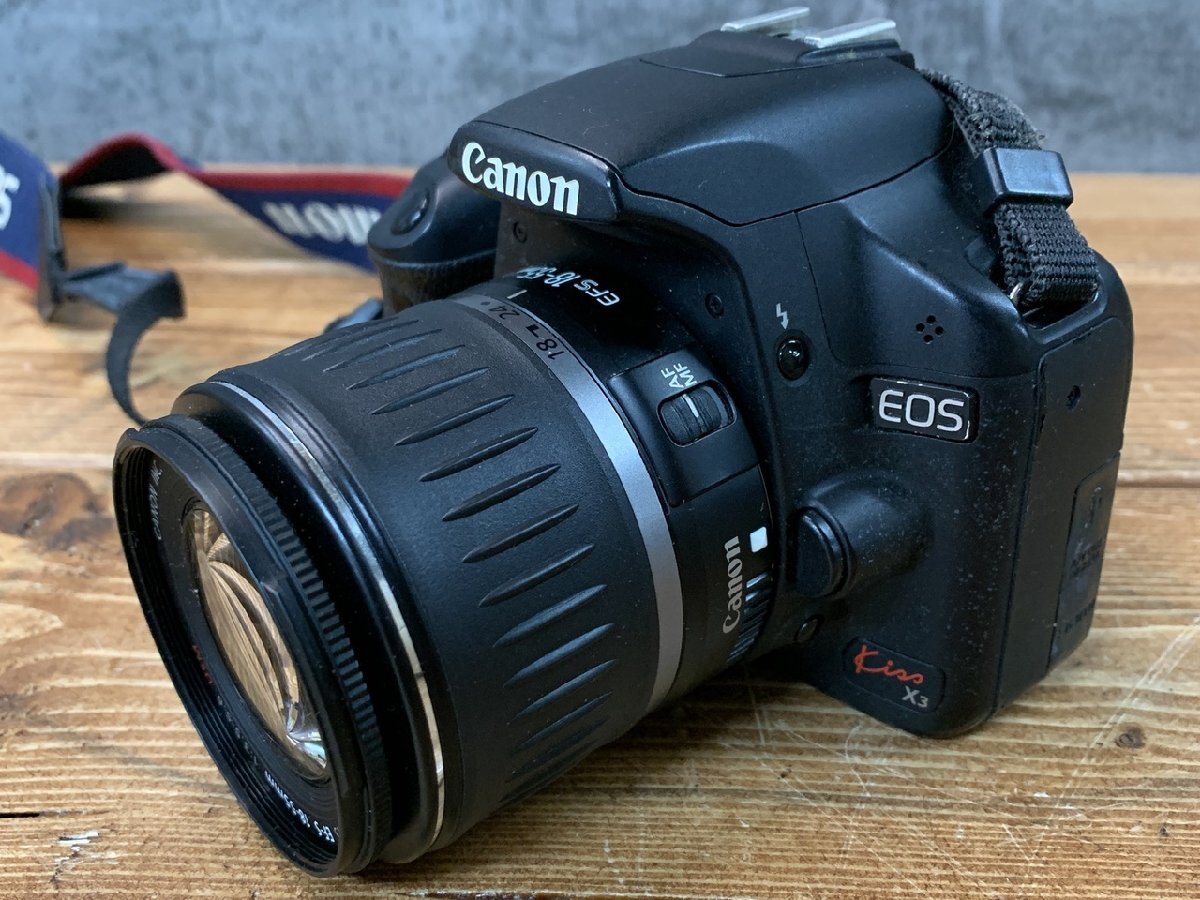 1円～ Canon キャノン デジタル一眼レフカメラ EOS kiss X3 ボディ EF