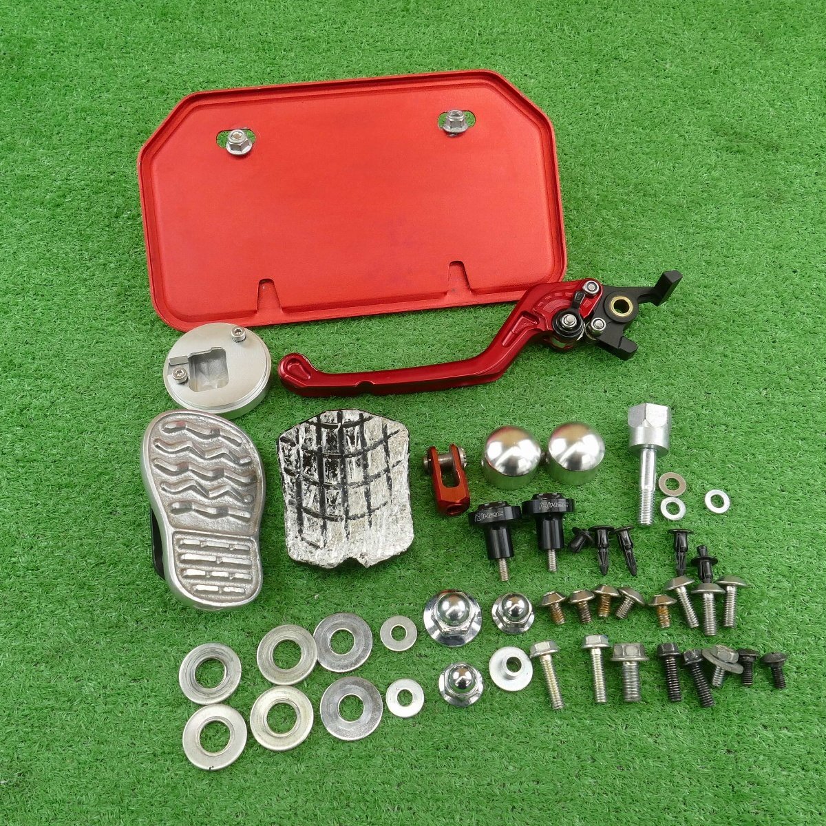 CT125　ハンターカブ　JA55　ブレーキ レバー　ペダル カバー　コンビニ フック　 シャフト サイド スタンド ペグ シフト ナンバー ボルト JA55 CT125 JA65 予約販売商品K-SPEED ENDURANCE（エンデュランス） ハンターカブ（8BJ-JA65）に適合する｜ブレーキレバーの