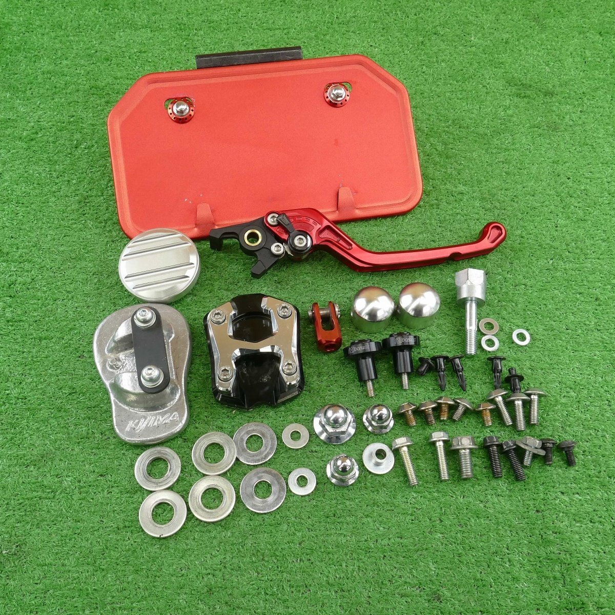 CT125　ハンターカブ　JA55　ブレーキ レバー　ペダル カバー　コンビニ フック　 シャフト サイド スタンド ペグ シフト ナンバー ボルト JA55 CT125 JA65 予約販売商品K-SPEED ENDURANCE（エンデュランス） ハンターカブ（8BJ-JA65）に適合する｜ブレーキレバーの