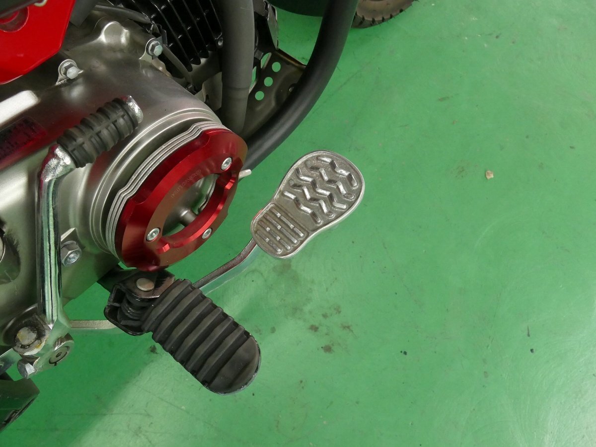 CT125　ハンターカブ　JA55　ブレーキ レバー　ペダル カバー　コンビニ フック　 シャフト サイド スタンド ペグ シフト ナンバー ボルト JA55 CT125 JA65 予約販売商品K-SPEED ENDURANCE（エンデュランス） ハンターカブ（8BJ-JA65）に適合する｜ブレーキレバーの