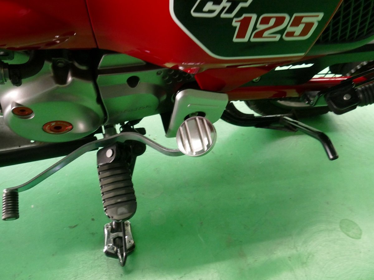 CT125　ハンターカブ　JA55　ブレーキ レバー　ペダル カバー　コンビニ フック　 シャフト サイド スタンド ペグ シフト ナンバー ボルト JA55 CT125 JA65 予約販売商品K-SPEED ENDURANCE（エンデュランス） ハンターカブ（8BJ-JA65）に適合する｜ブレーキレバーの