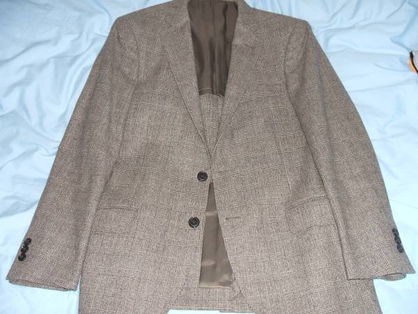 数回着用美品 Y5 2釦 ジャケット ウール100%グレンチェック