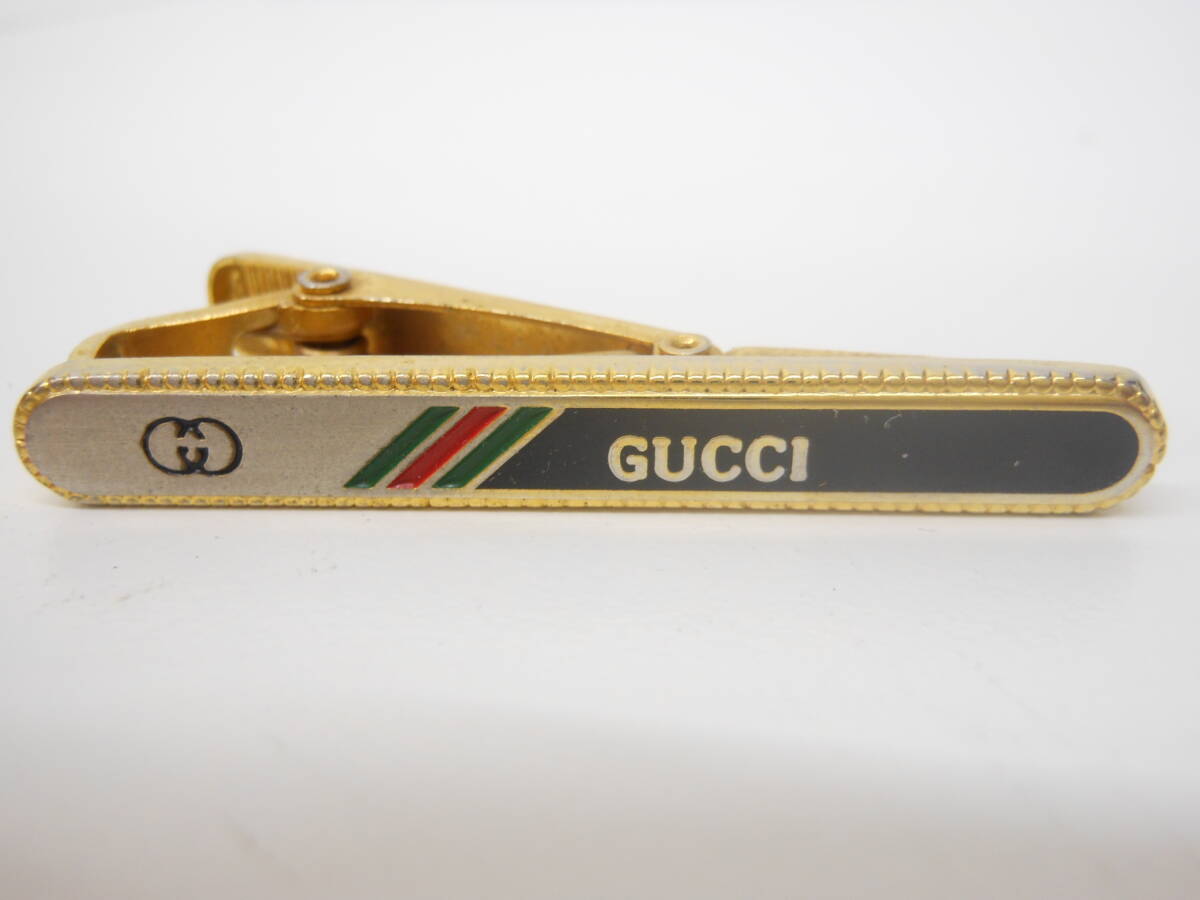 004 ブランド祭 アクセサリー祭 GUCCI ネクタイピン シェリーライン