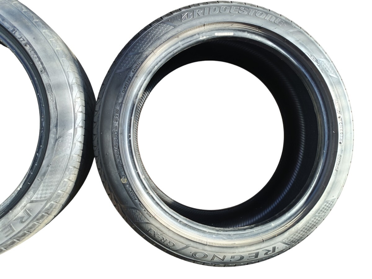 REGNO 225⁄45R18 95W 0 サマータイヤ 車 ブリジストン レグノ REGNO GR