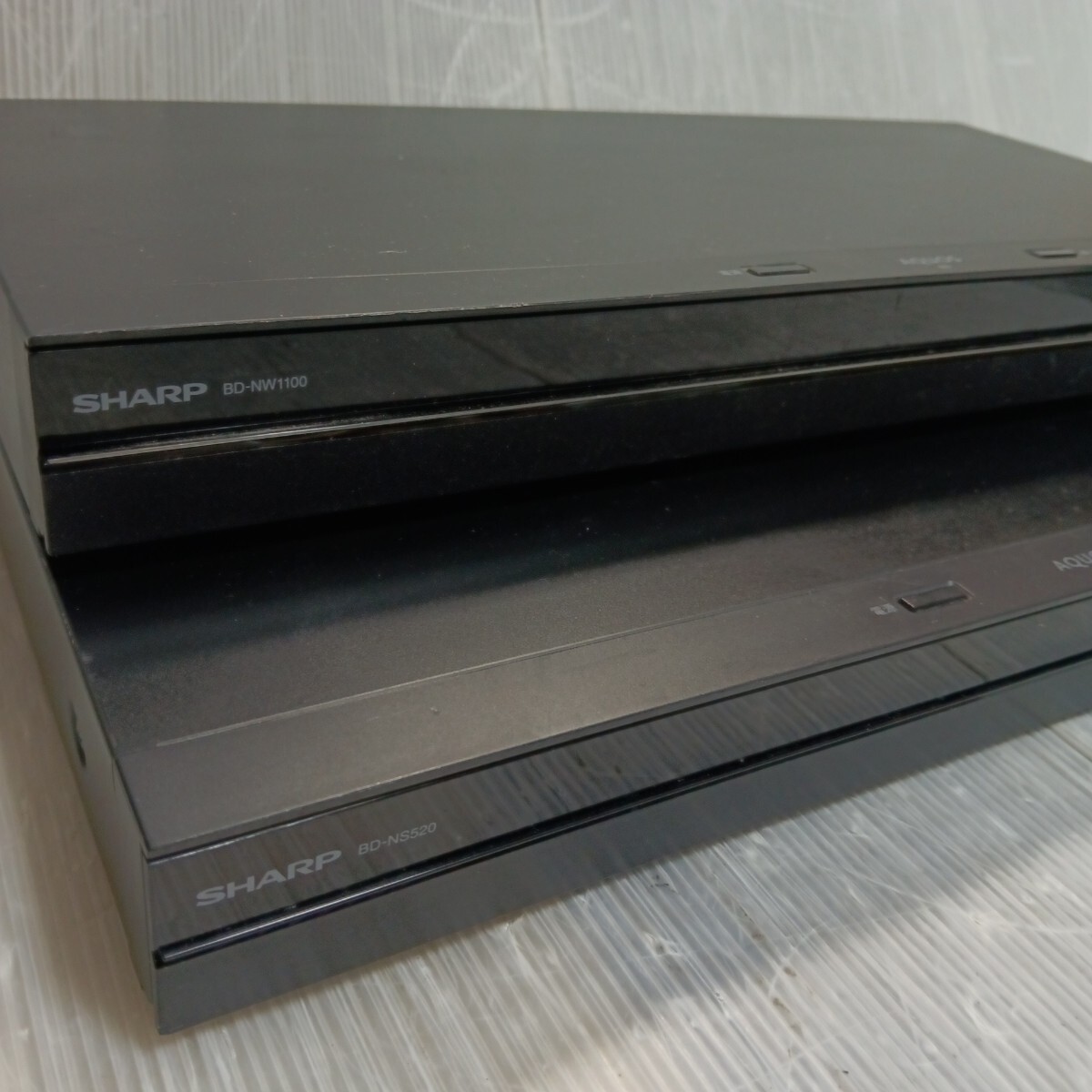 SHARP ブルーレイディスクレコーダー BD-NW1100/BD-NS520 ジャンク品
