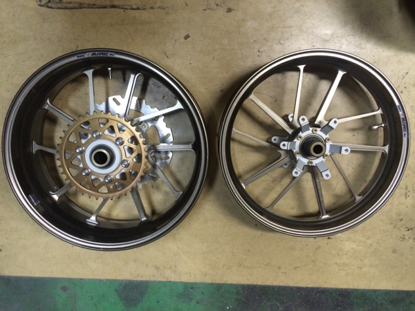 XJR1200 1300ゲイルスピード TYPE-M マグネシウム鍛造セット