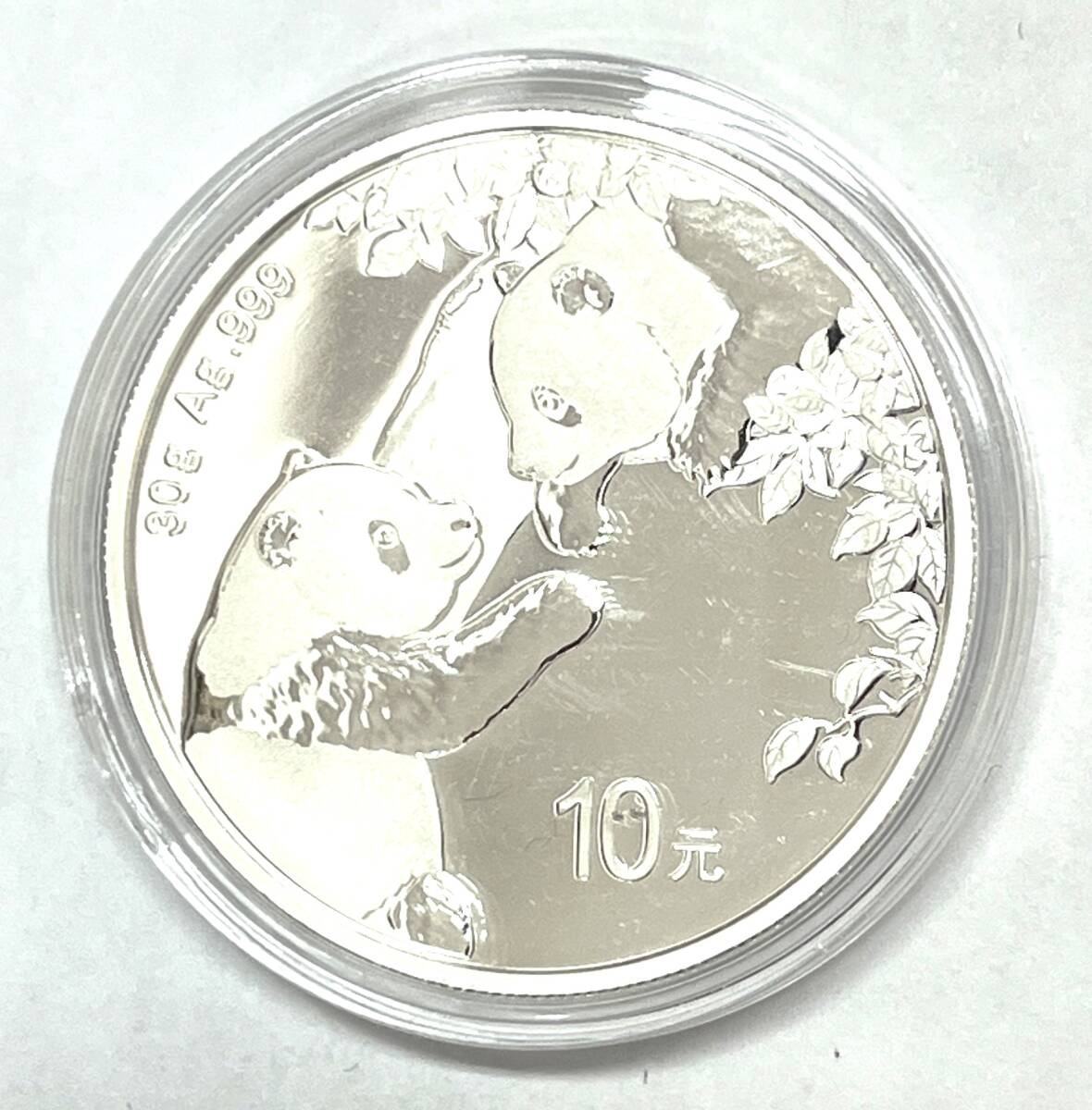 中国 10元 パンダ銀貨 2021年 30g Ag 0 純銀 Ag.999 1 30グラム パンダ