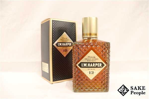 I.W.HARPER 12年 バーボンウイスキー 箱付き ◇注目! I.W.ハーパー 12年 750ml 43％ 箱付き バーボン 【公式通販】