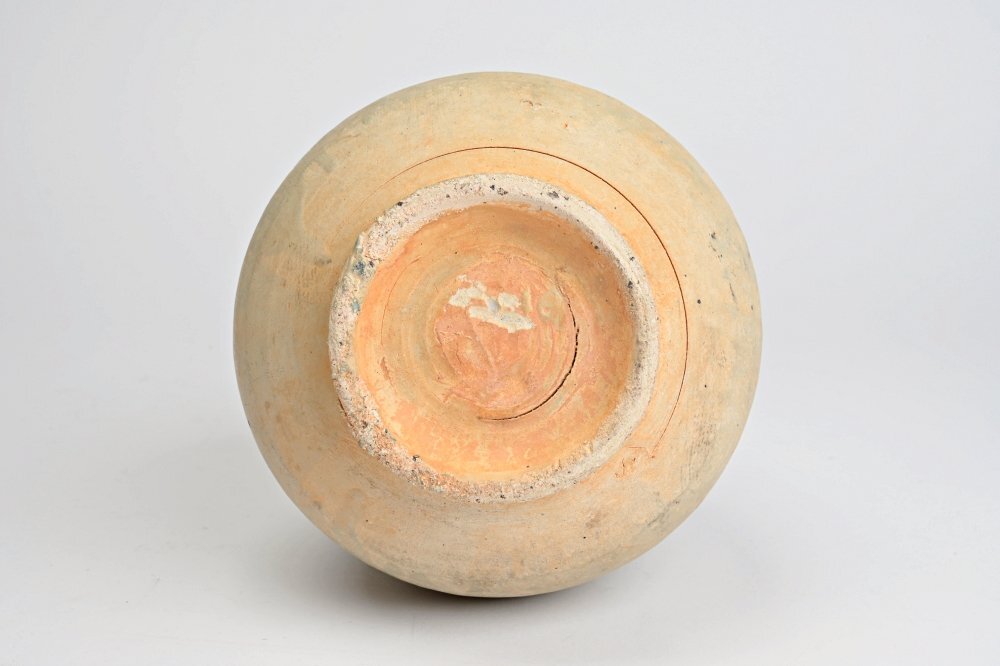 HL2708◇李朝 白磁 釘彫鉄砂花文 瓶 大徳利 箱付◇朝鮮美術 酒器 o(李