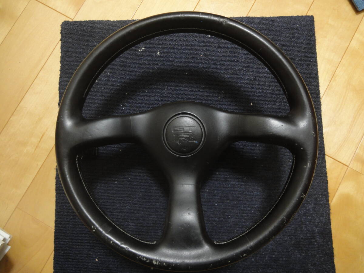 スカイライン GTR 純正ステアリング ジャンク品(ステアリング