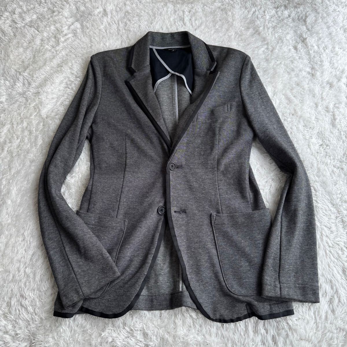 【美品】 ポールスミス アクリル コットン ジャケット ストレッチ Mサイズ