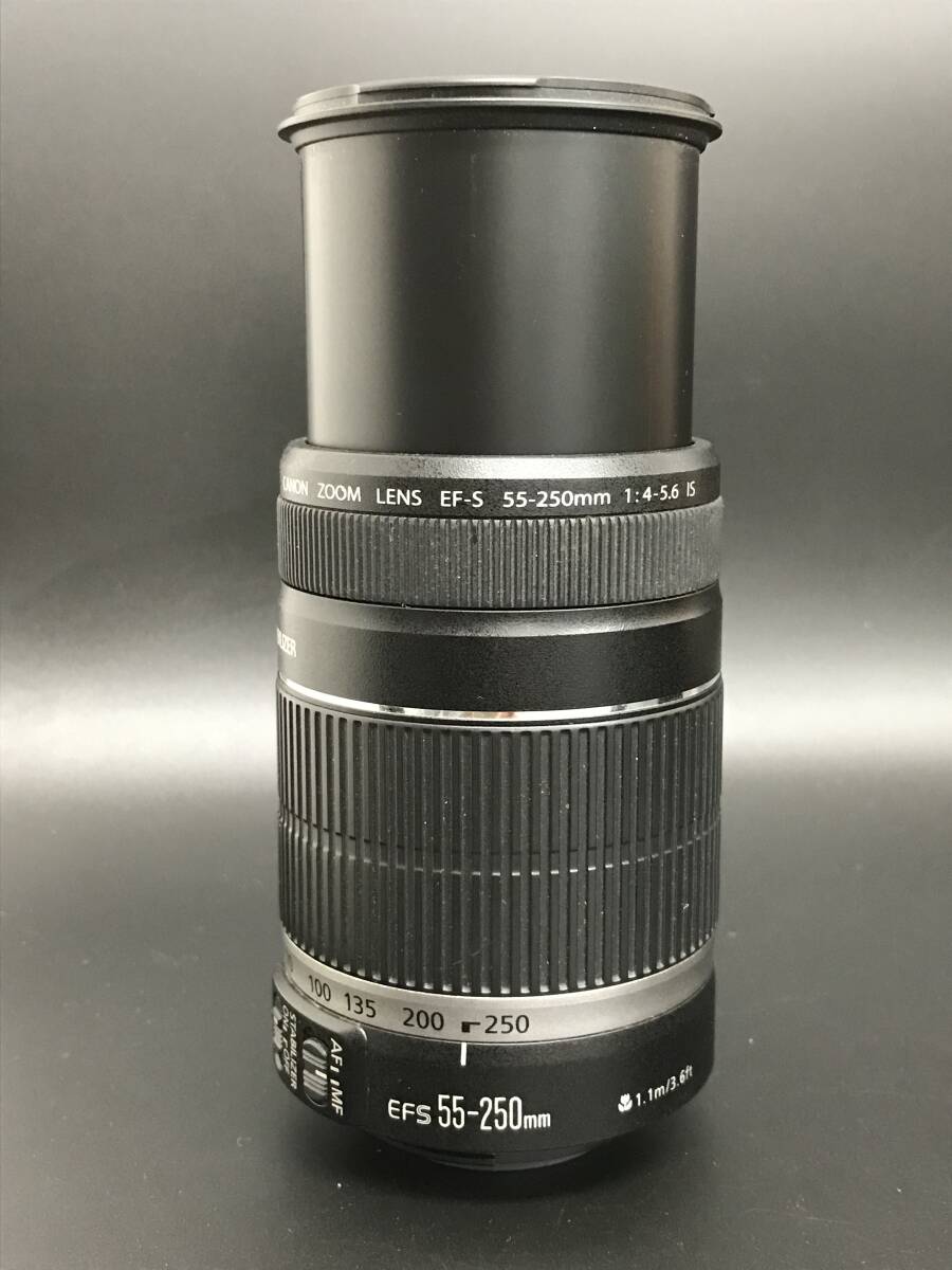 極美品✨プロテクター付き✨Canon EF-S 55-250mm IS II H1141 Canon