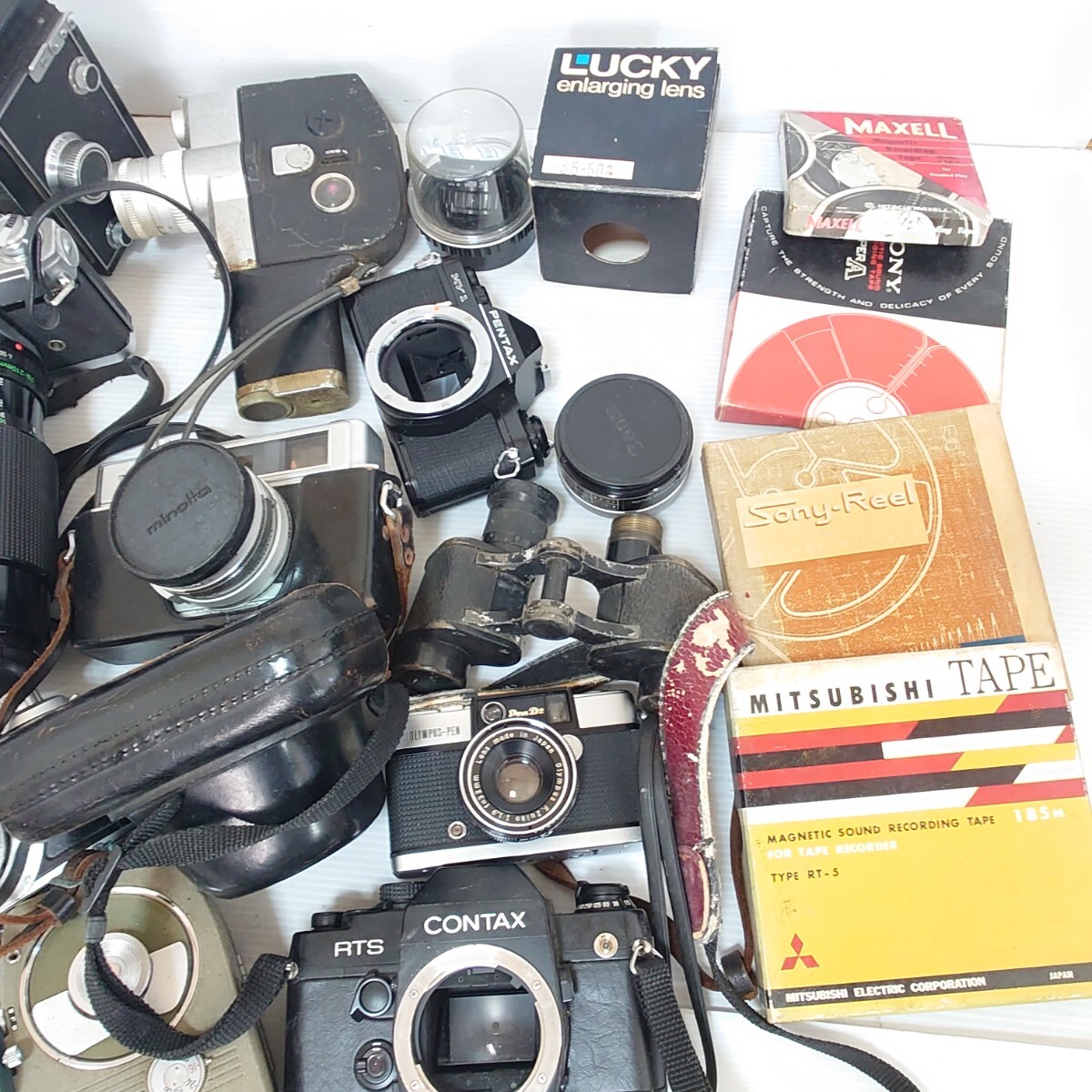 あ140 1円スタート ジャンクカメラまとめ売り Canon OLYMPUS KONICA 