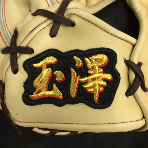 1円 TAMAZAWA 玉澤 硬式 キャッチャーミット 特別仕様 高校野球対応 グラブ キャメル 外箱付き_6