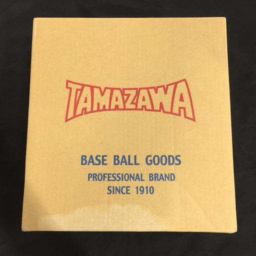 1円 TAMAZAWA 玉澤 硬式 キャッチャーミット 特別仕様 高校野球対応 グラブ キャメル 外箱付き_7