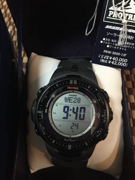 PRW30001JF PRO TREK プロトレック 電波時計 タフソーラー 【公式通販】