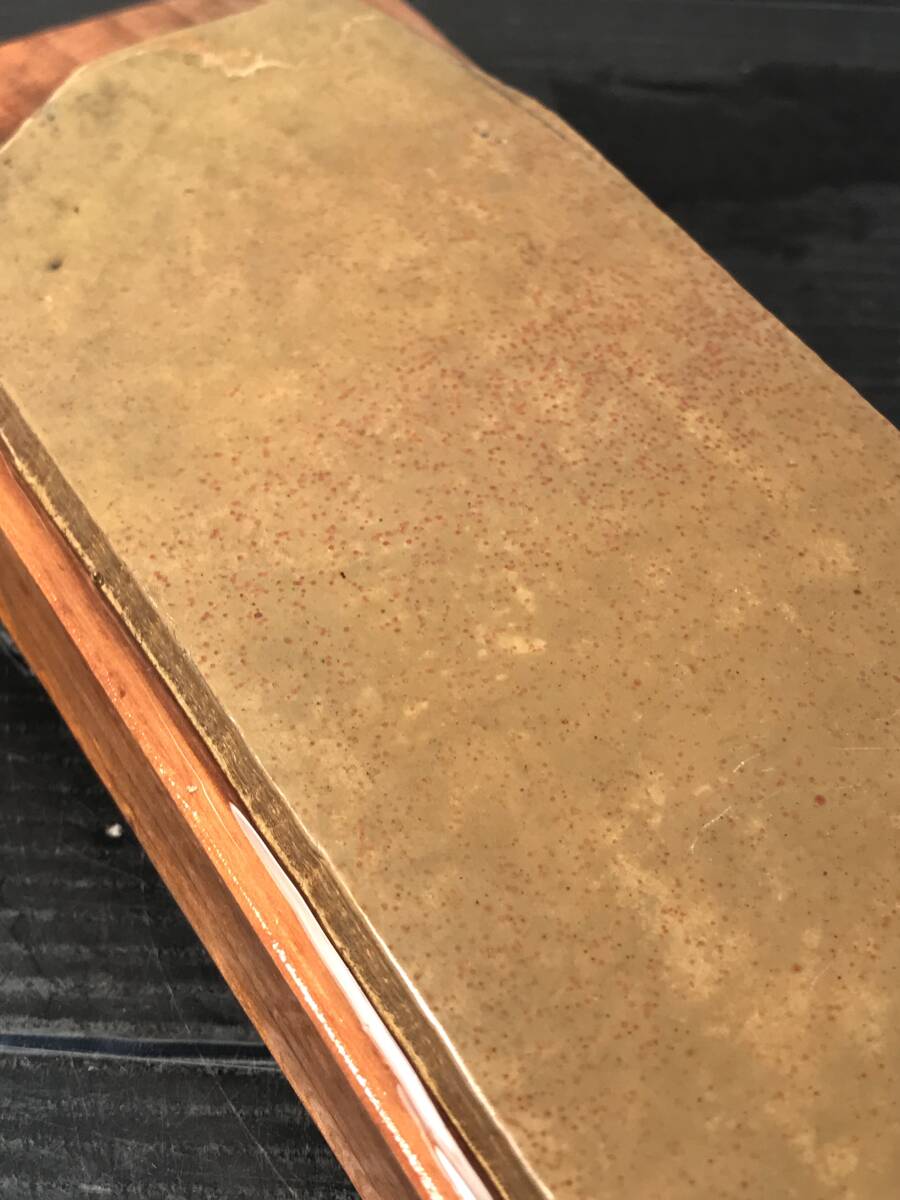 ☆理容 高級 天然砥石 京都 本山 正本山 2点セット 約 重さ 1122g (3)_2