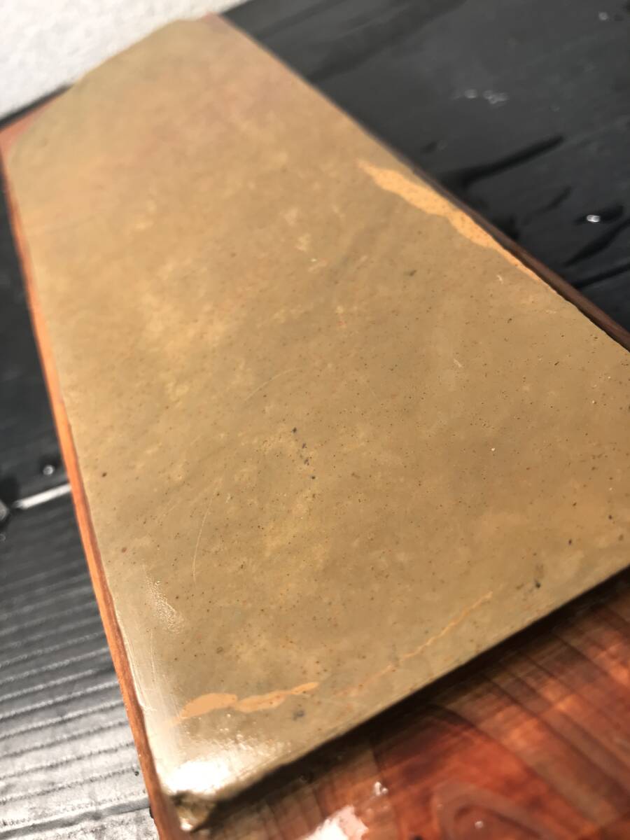 ☆理容 高級 天然砥石 京都 本山 正本山 2点セット 約 重さ 1122g (3)_3