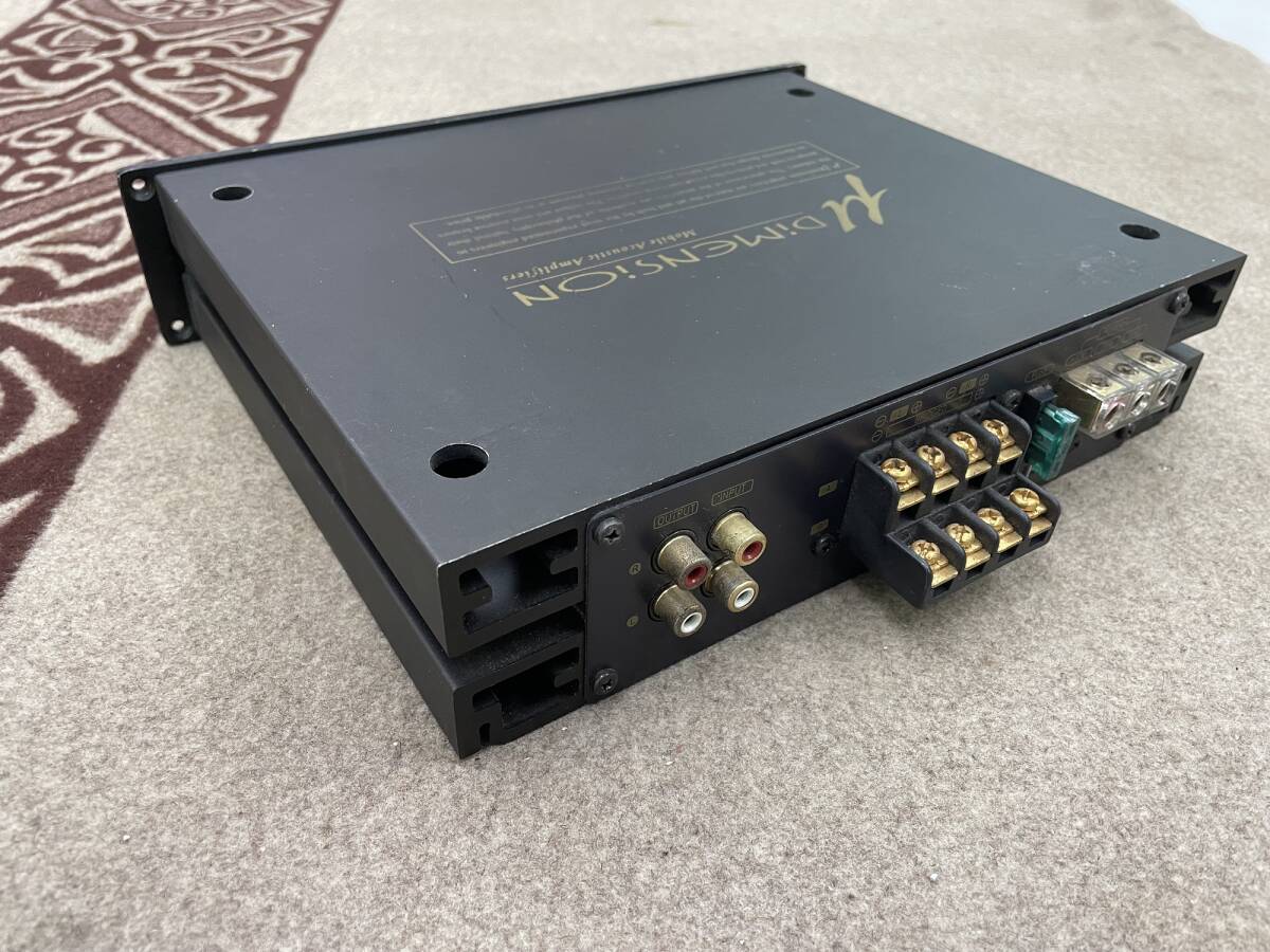 【中古アンプ】μ-DIMENSION 2chアンプ μ-Pro7.2x カーオーディオ ミューディメンション μ-Dimension (ミューディメンション) Mobile 2chアンプ 中古アンプμ-DIMENSION ホワイト