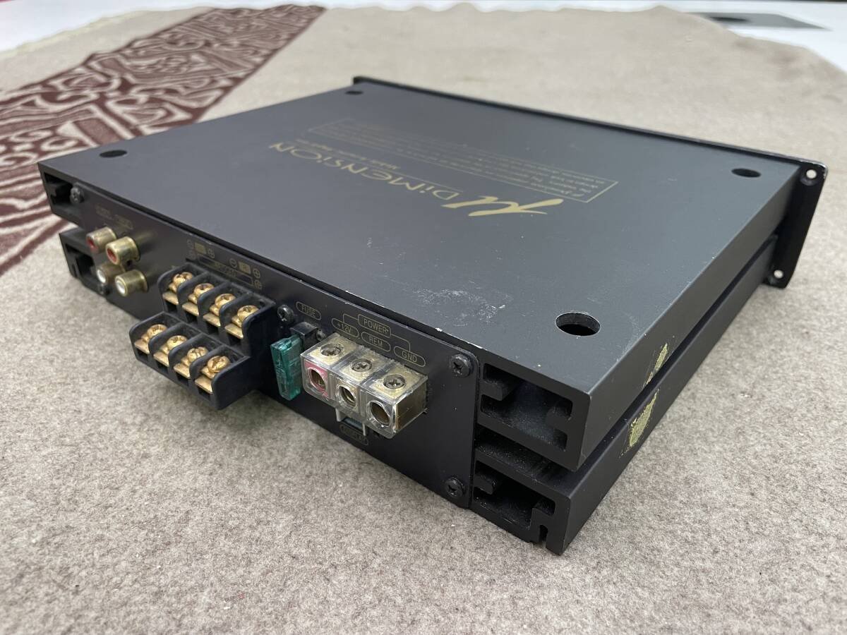 【中古アンプ】μ-DIMENSION 2chアンプ μ-Pro7.2x カーオーディオ ミューディメンション μ-Dimension (ミューディメンション) Mobile 2chアンプ 中古アンプμ-DIMENSION ホワイト