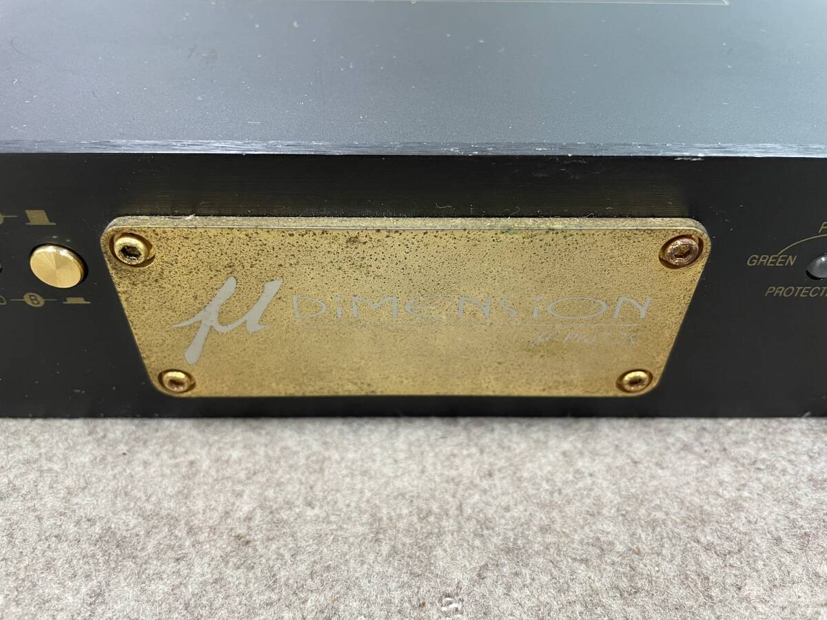 【中古アンプ】μ-DIMENSION 2chアンプ μ-Pro7.2x カーオーディオ ミューディメンション μ-Dimension (ミューディメンション) Mobile 2chアンプ 中古アンプμ-DIMENSION ホワイト