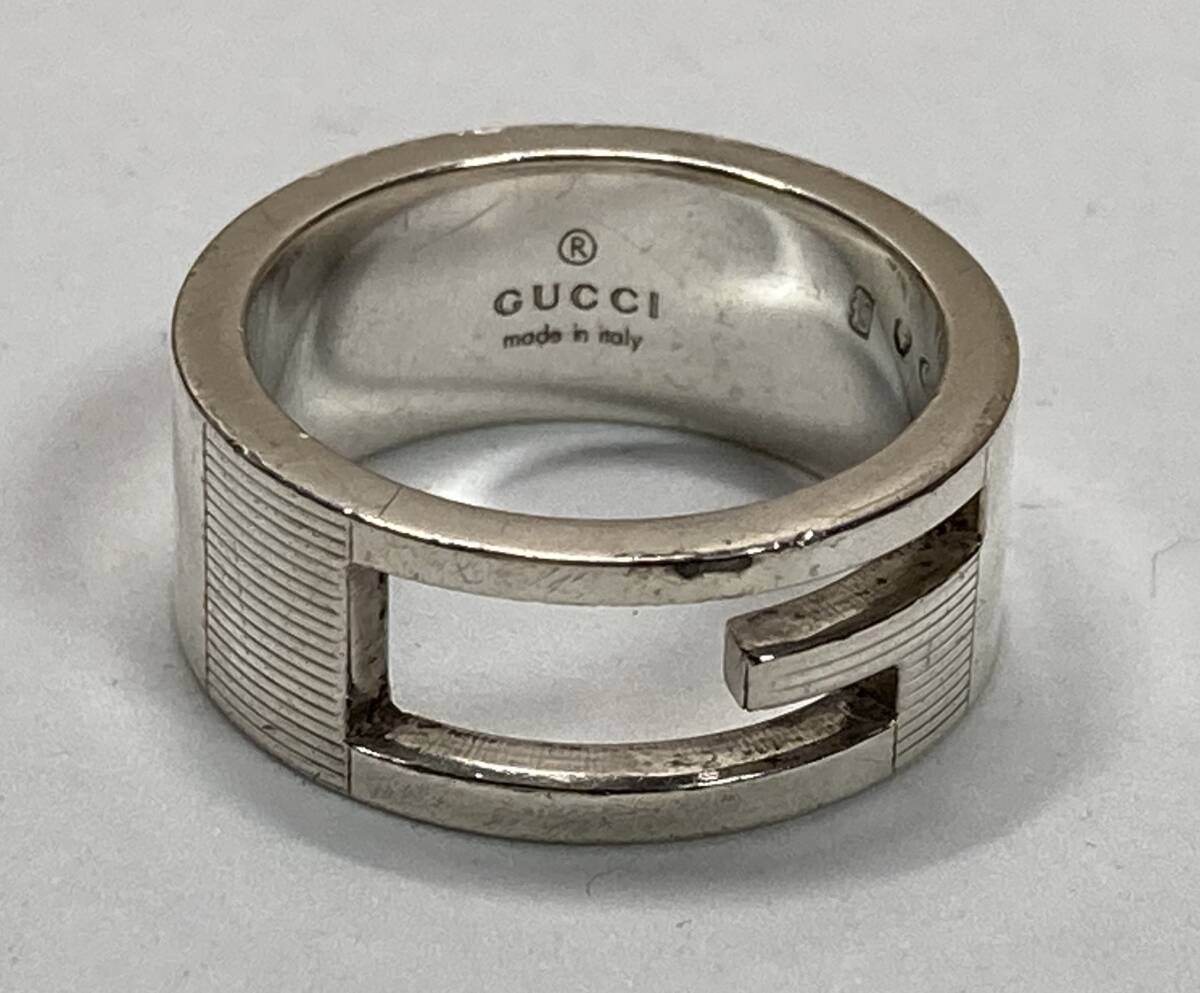 925 シルバー gucci インターロッキングg リング GUCCI グッチインター