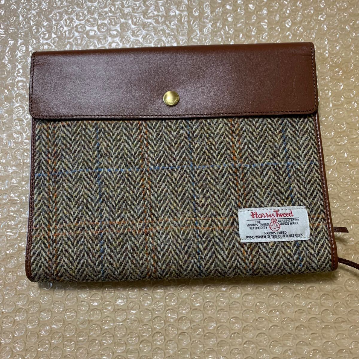 ☆新品未使用自宅保管品☆ ほぼ日手帳 ハリスツィード Hamish （ハミッシュ） カズン用手帳カバー_1