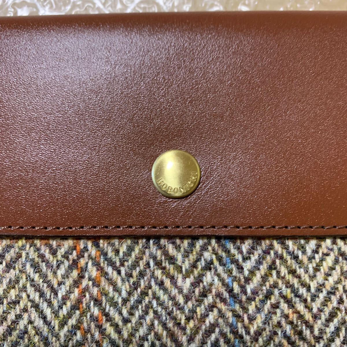 ☆新品未使用自宅保管品☆ ほぼ日手帳 ハリスツィード Hamish （ハミッシュ） カズン用手帳カバー_3