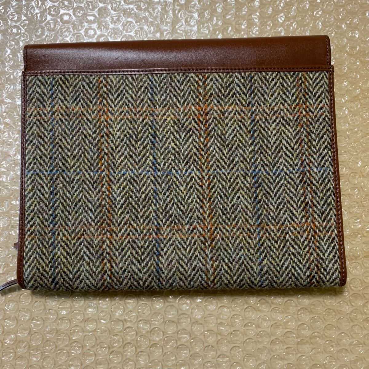 ☆新品未使用自宅保管品☆ ほぼ日手帳 ハリスツィード Hamish （ハミッシュ） カズン用手帳カバー_4