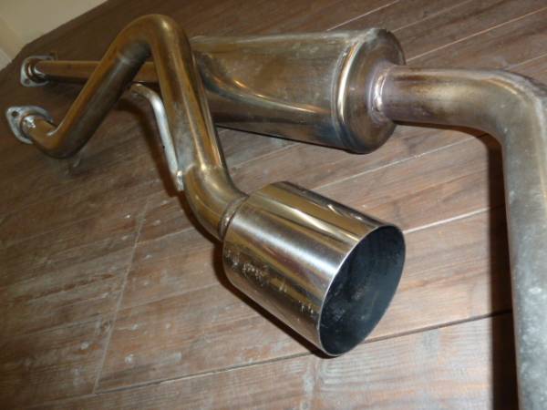 JA4 トゥデイ　ライフ用　ステンレスマフラー　低音サウンド