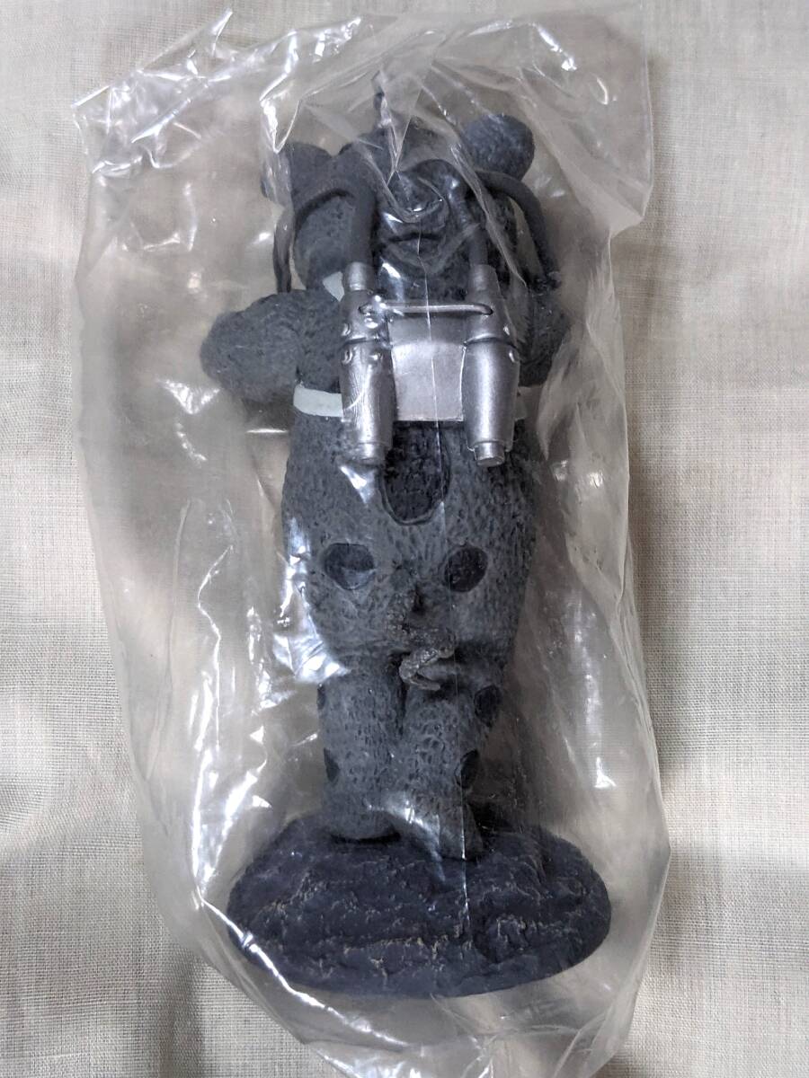 快獣ブースカ☆宇宙遊泳 モノクロバージョン 内袋未開封☆ソフビ