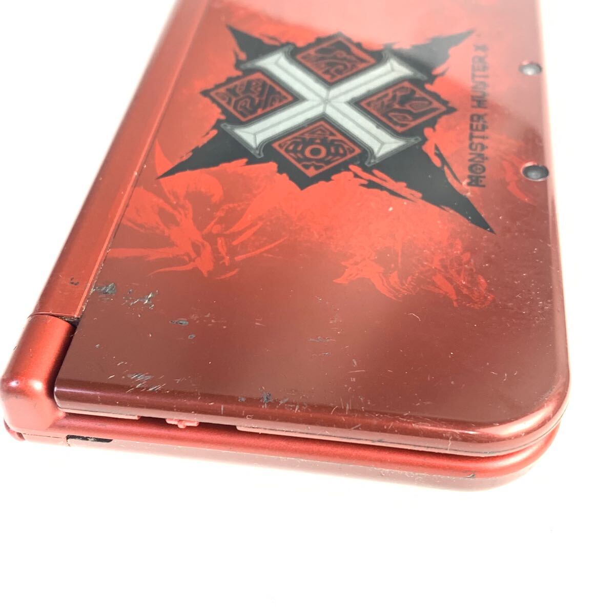 △+1スタ！動作品 Newニンテンドー3DS LL 本体 モンスターハンター