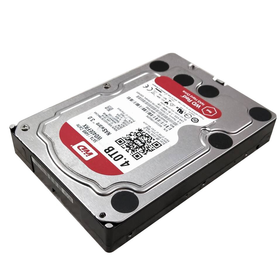 4TB WD40EFRX SATA 1台 正常 WDC WD 中古パーツ3.5インチ HDD Red 中古