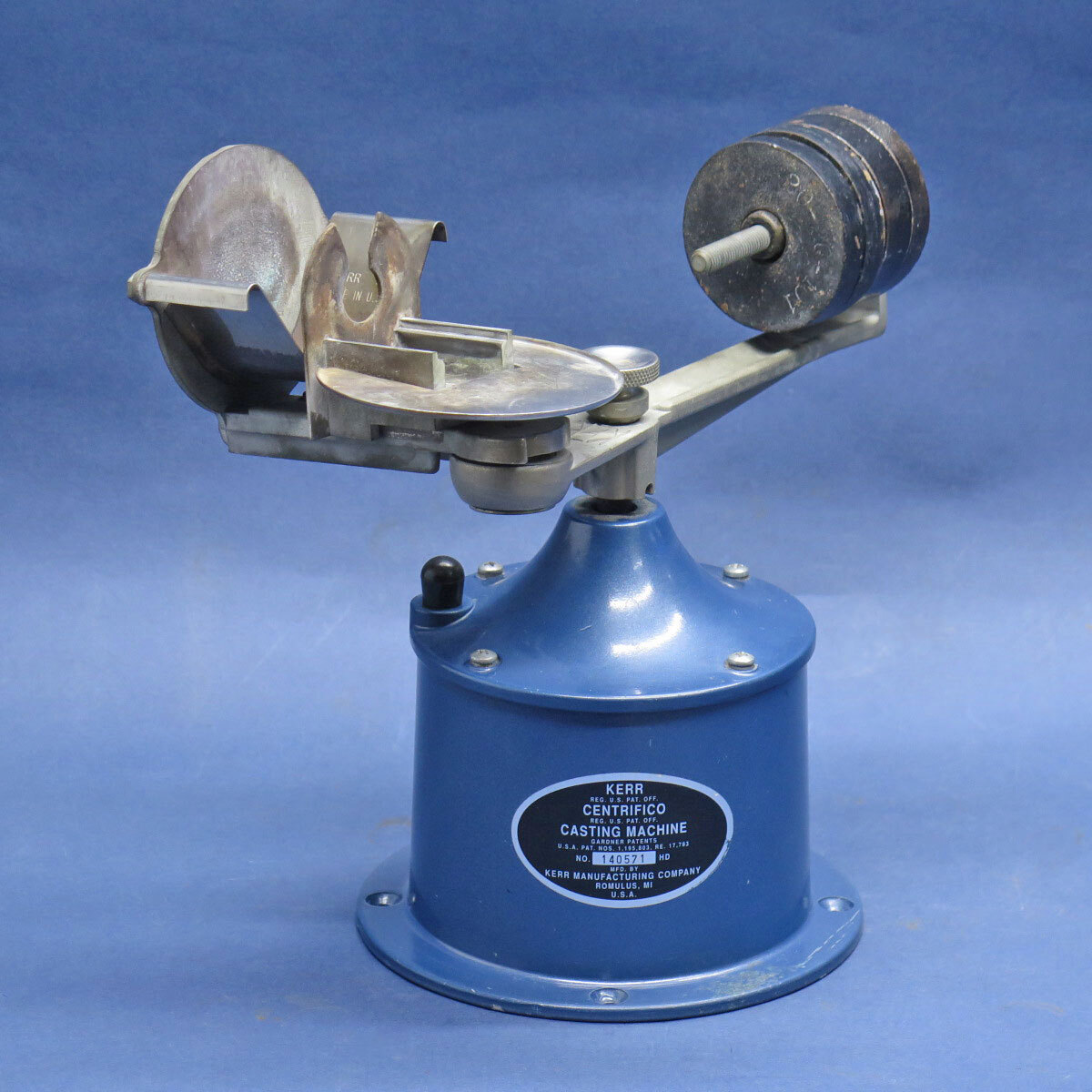 歯科技工 KERR 遠心鋳造機 スプリング 未使用 KERR/カー 遠心鋳造器 CENTRIFICO キャスティングマシーン 歯科技工用