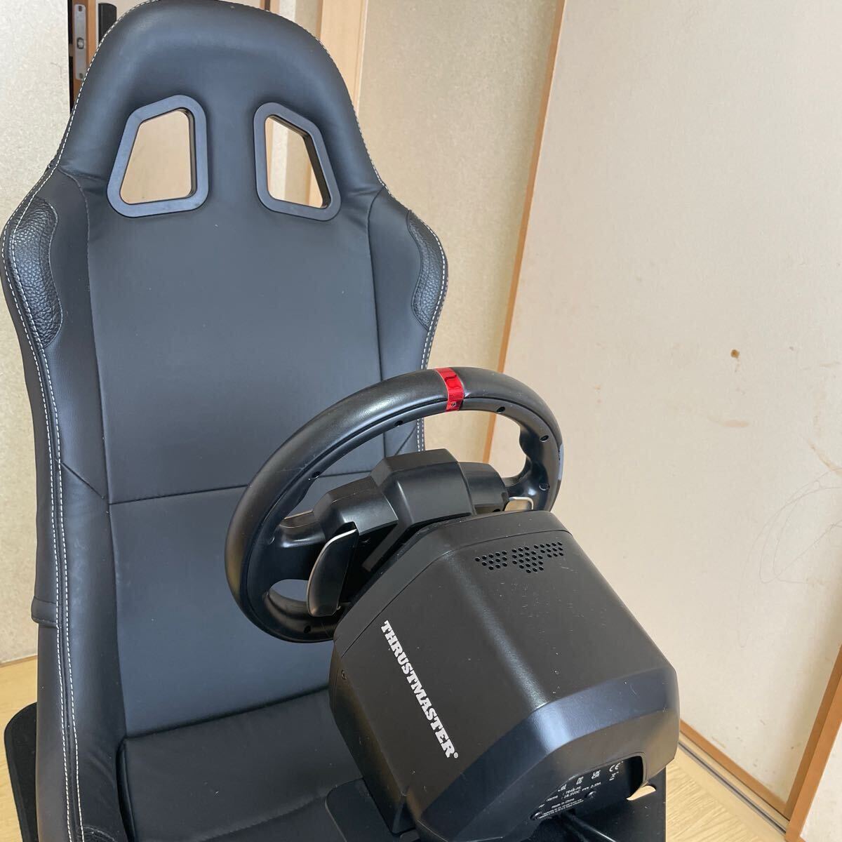 Thrustmaster T248 PS レーシングチェア付き 引き取り限定 東京多摩 