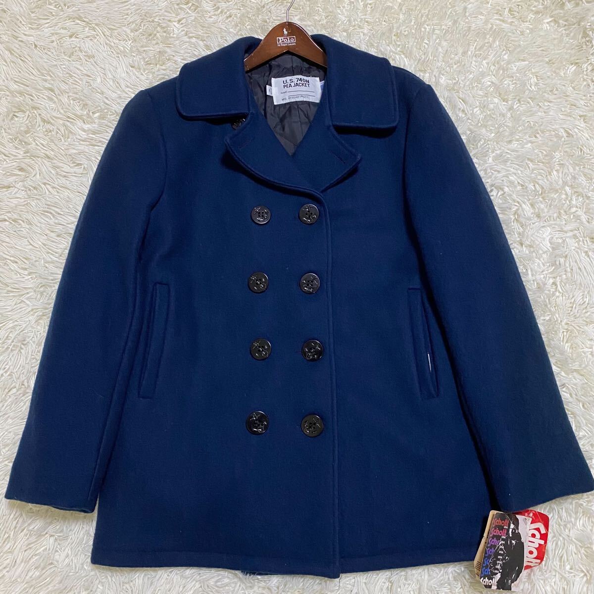 未使用タグ付き！】schott ピーコート U.S.740N PEA JACKET 希少